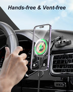 Cf1W Wireless Charging Popping Car Phone Holder