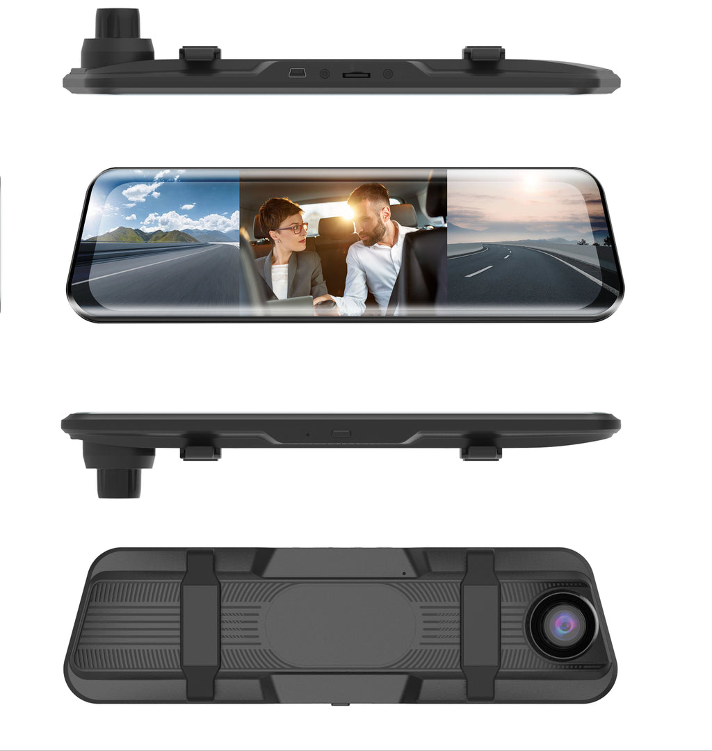 Lenovo 9903 3 Lens 2K+1080+1080+ Mirror Dash Camera