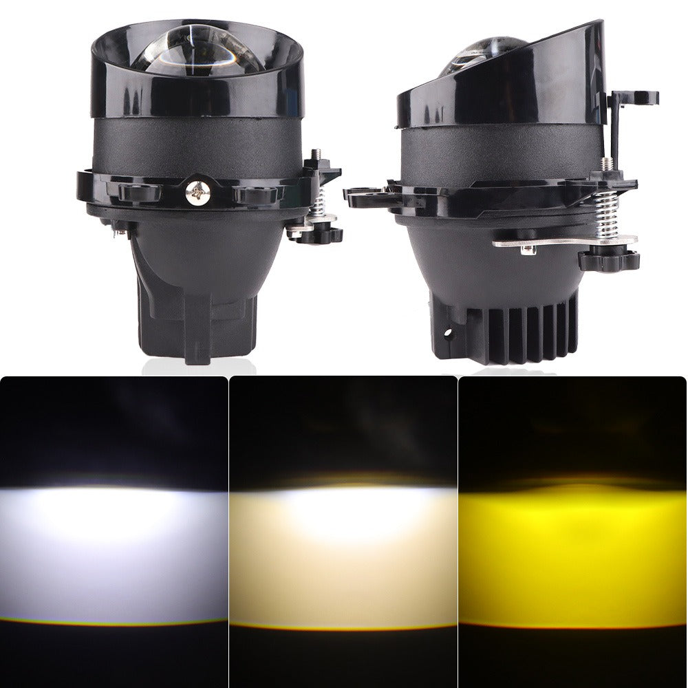 3 Inches 60W TRI color LED fog projector lens
