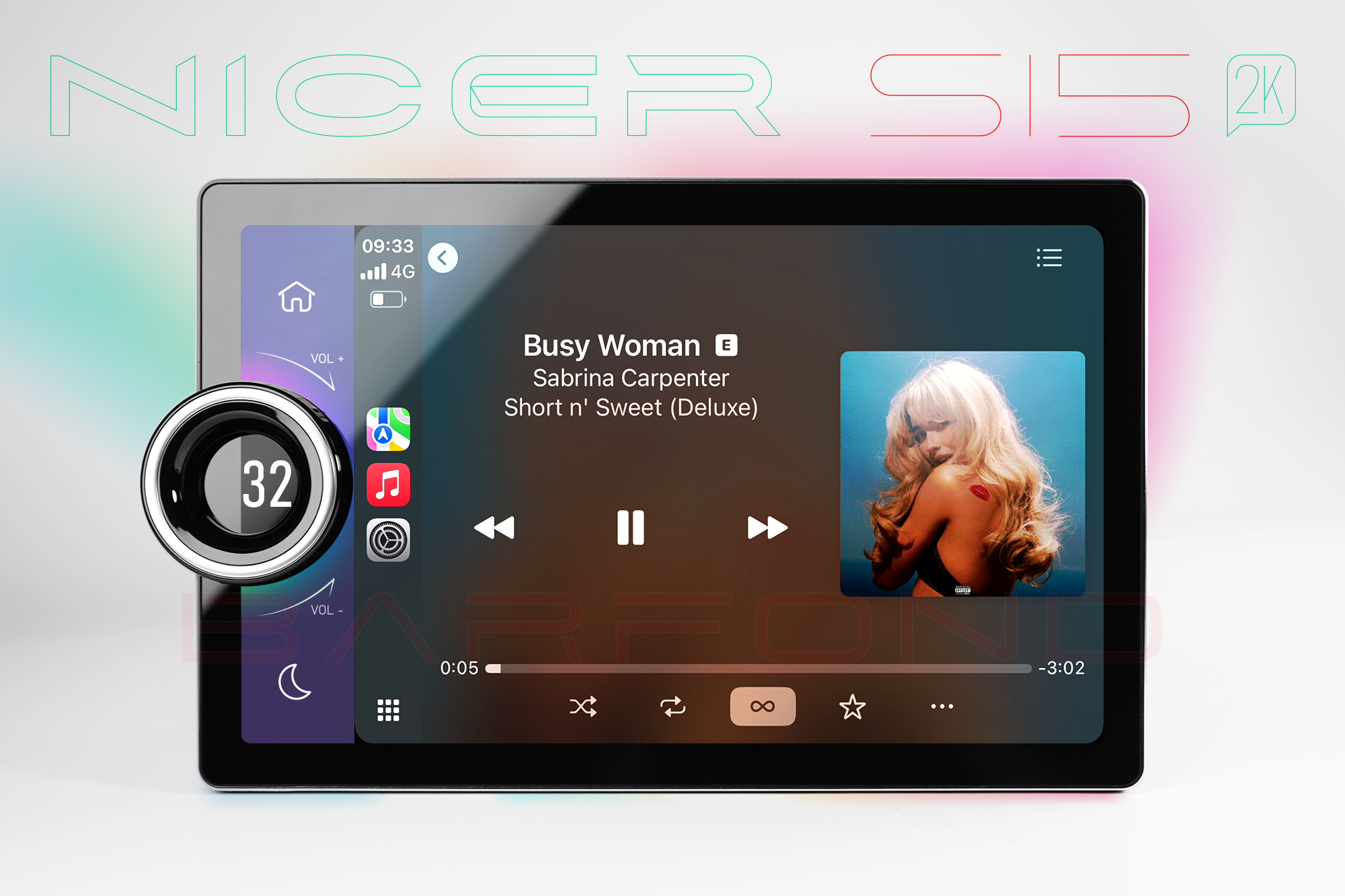 BARFOND NICER S15 2K  Car Android System